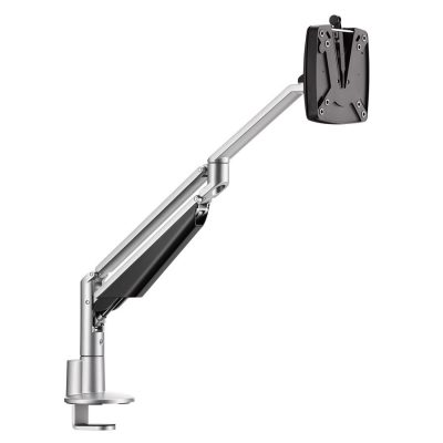 Novus Clu II - Support de table pour moniteur jusqu'à 433mm - argent / anthracite