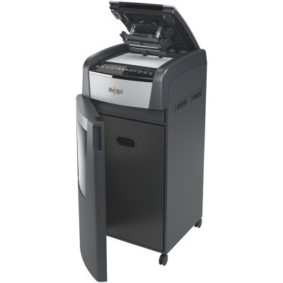 Rexel Optimum Auto+ 750M - destructeur de documents coupe croisée microparticules - 750 feuilles - Corbeille 140 litres