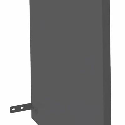 Joue de terminaison pour module de départ ou module suivant bas OLA H75,5 cm - carbone