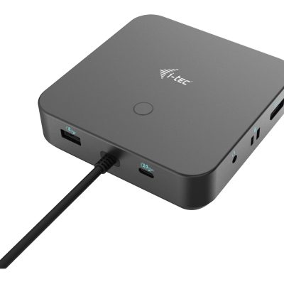 i-Tec - Station d'accueil - USB-C / Thunderbolt 3/USB4 - HDMI, 2 x DP - GigE