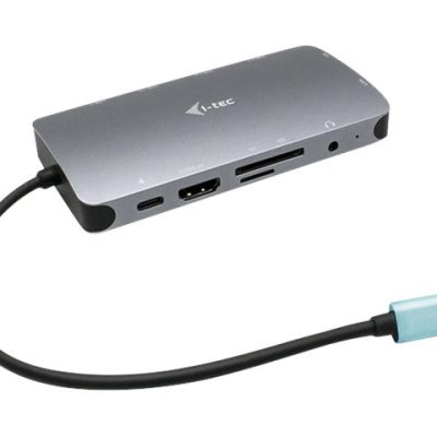 i-Tec USB-C Metal Nano - Station d'accueil - USB-C / Thunderbolt 3 - VGA, HDMI - GigE