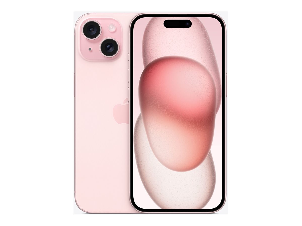 Apple iPhone 15 - Smartphone - 5G - 6/128 Go - rose