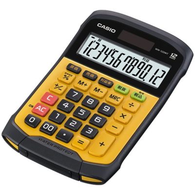 Calculatrice de bureau Casio WM-320MT - 12 chiffres - alimentation batterie et solaire
