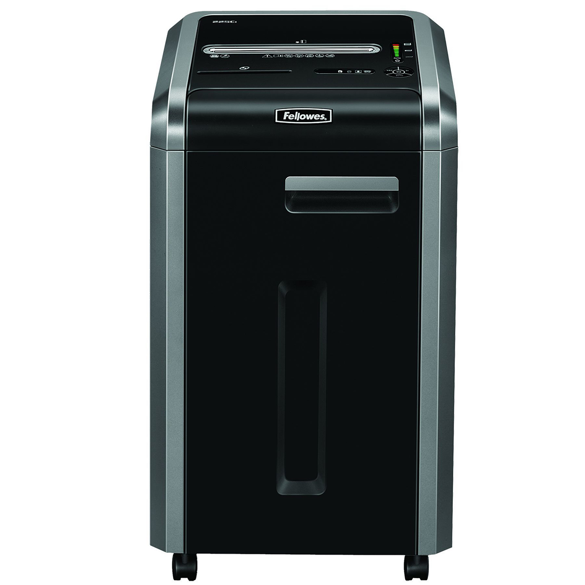 Fellowes Powershred 225Ci - destructeur de documents coupe croisée - 24 feuilles - Corbeille 60 litres