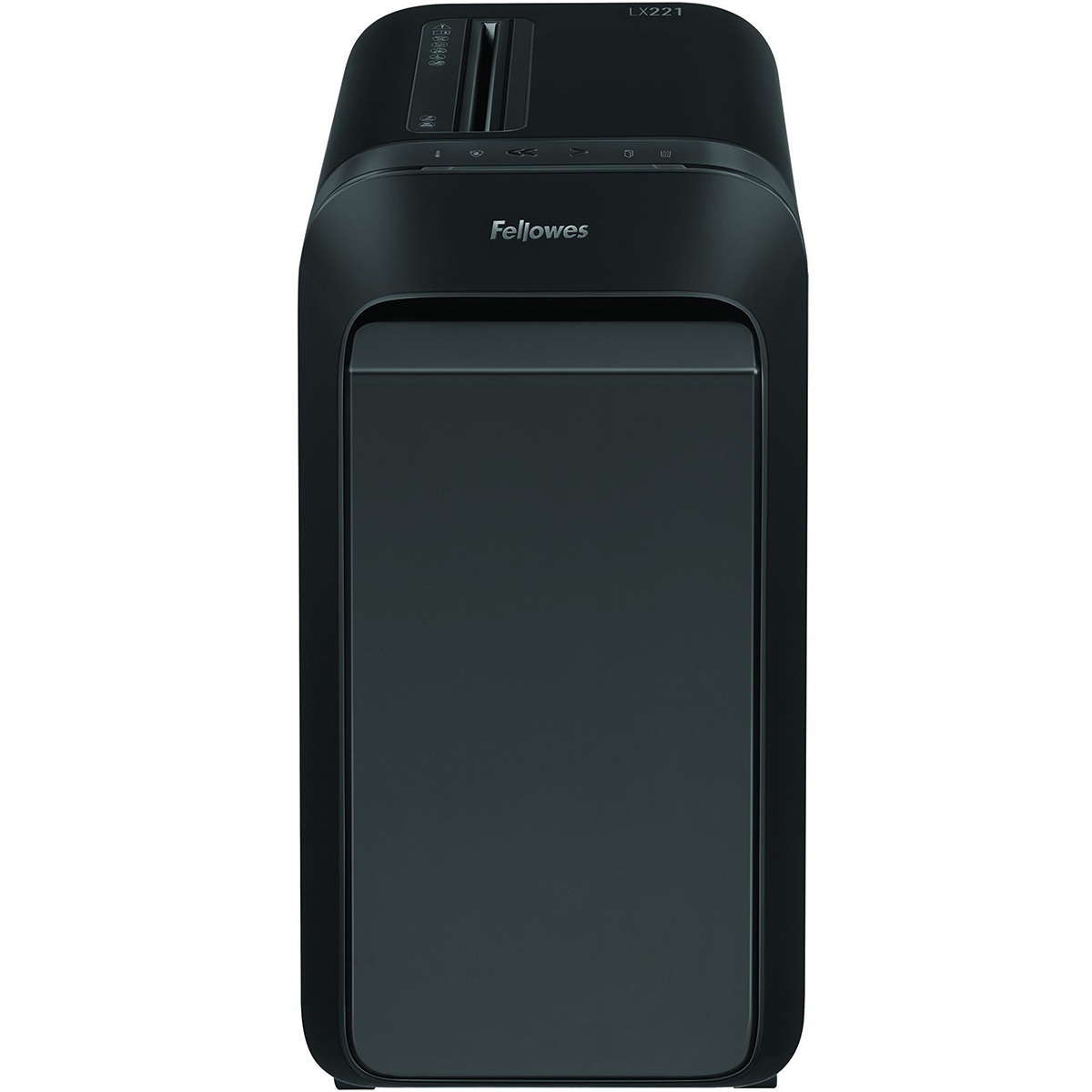 Fellowes Powershred LX221 - destructeur de documents coupe croisée microparticules - 20 feuilles - Corbeille 30 litres - noir