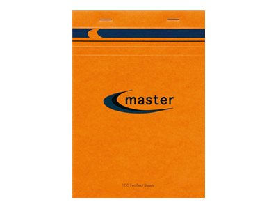 MASTER - Pack de 5 Blocs notes - A5 - 200 pages - petits carreaux - 70g