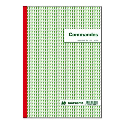 Exacompta - 5 Manifolds Carnets de commandes - 50 tripli - A4