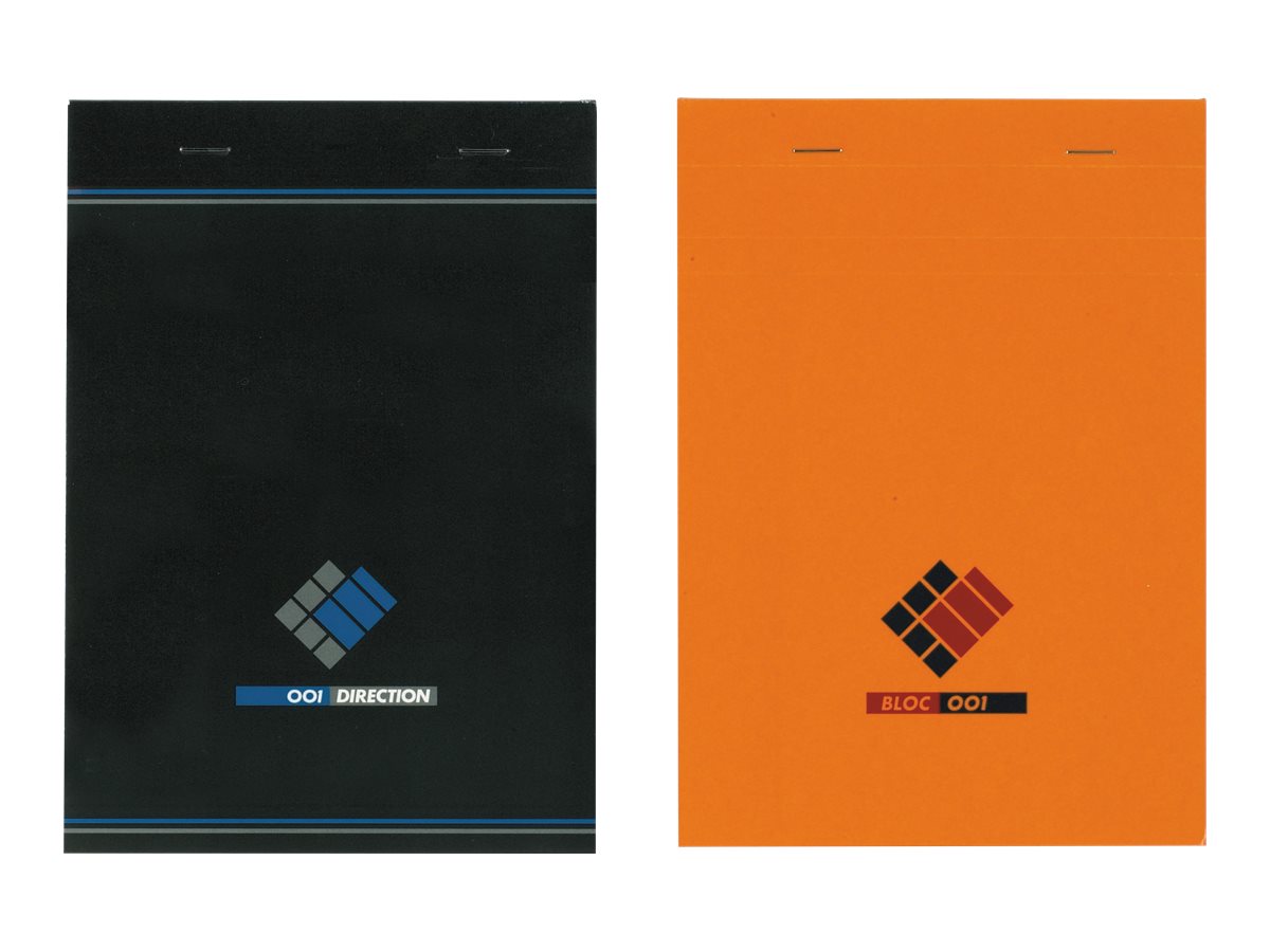 Hamelin - Pack de 5 Blocs notes Direction - A4 - 200 pages - petits carreaux