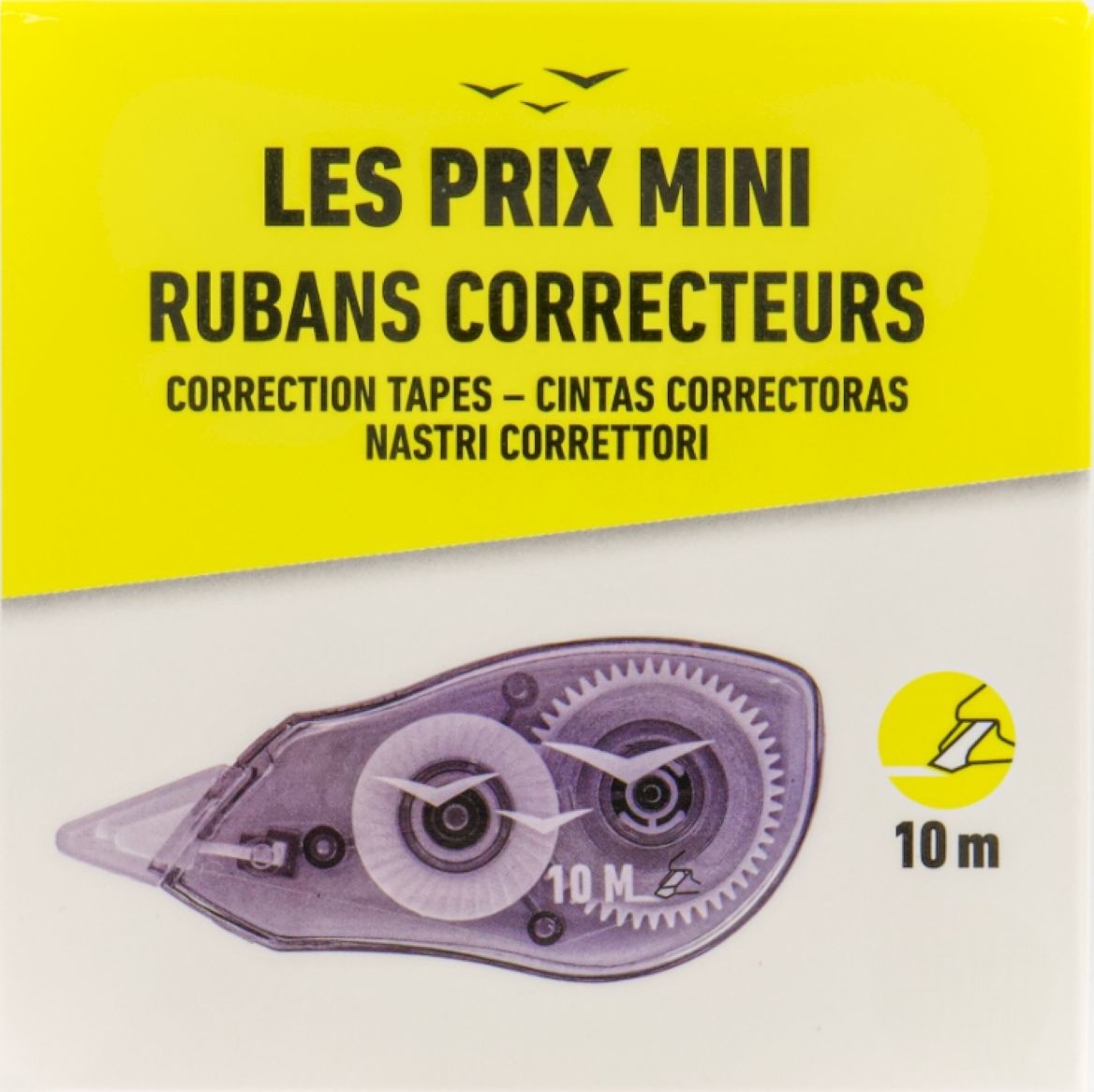 Les Prix Mini - 10 Rubans correcteurs - 5mmx10m