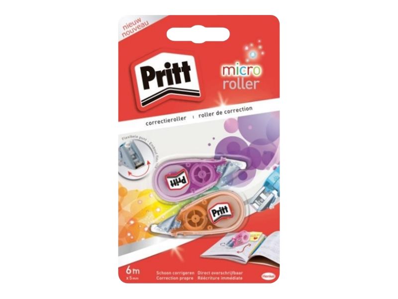 Pritt - Pack de 2 Micro correcteurs - 5mm x 6m