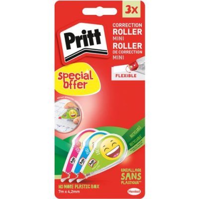 Pritt - Pack de 3 Mini correcteurs - "Emoji"